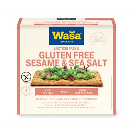 Knackebrot sesam gluten & lactosevrij