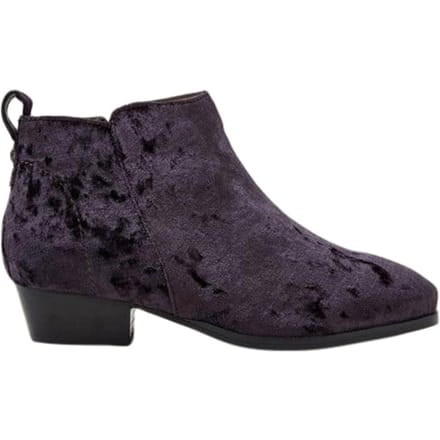 White Stuff Willow Velvet Ankle Boot Dark Grey Taglia: 3 | Stivali Outlet | Donna | Grigio