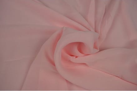Chiffon stof - Baby roze - 1 meter - Per meter - 150cm breed