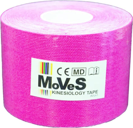 MoVeS Kinesiology Tape 5cm x 5m | Pink