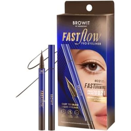 Browit - Fast Flow Pro Eyeliner 02 Dark Coco