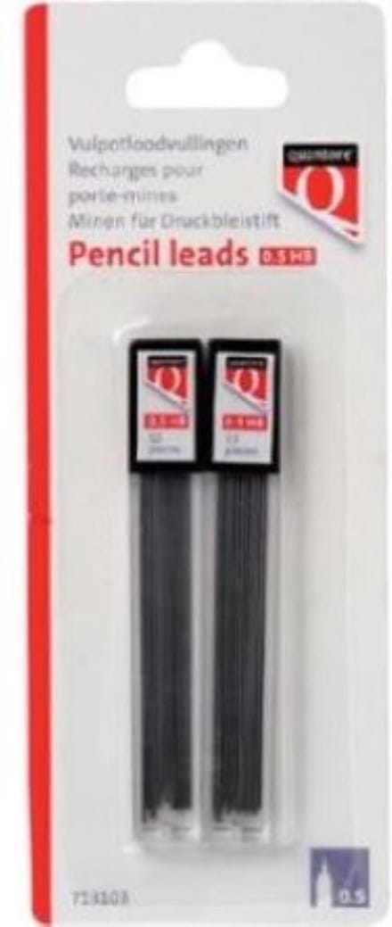 Potloodstift quantore 0.5mm hb | 10 stuks