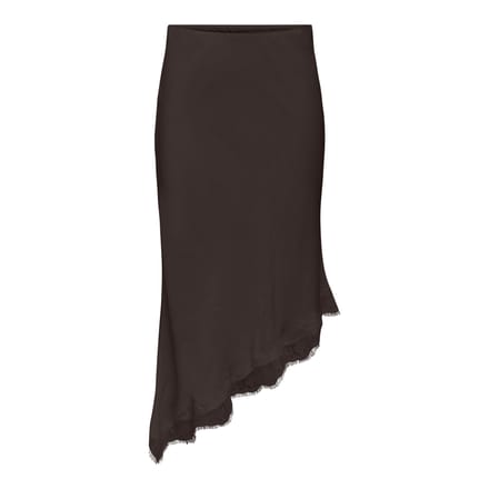 ONLY - ONLFARAYA SATIN LACE SKIRT WVN Dames Rok