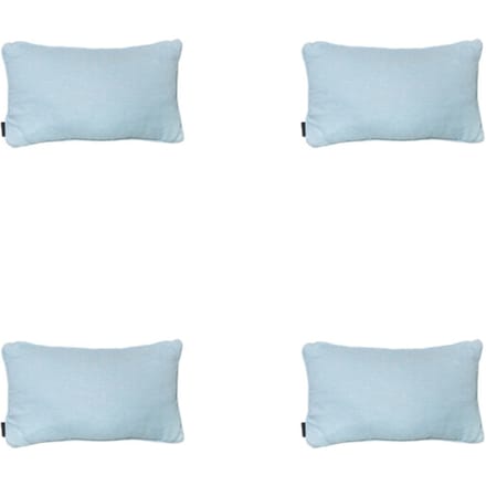 Madison - Sierkussen Napels azure - Ca. 30x50 cm - Set van 4