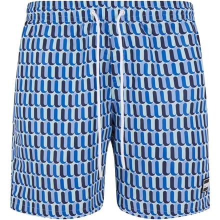 Urban Classics - Pattern Zwemshorts - M - Blauw