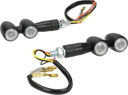 Tun’R knipperlichtset Duo zwart achterzijde (met remlicht)