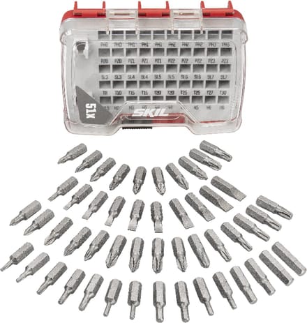 SKIL 51-Delige Bitset Schroefmachine - Bit Set - Schroefbits - Schroefbitset - Bitje Schroefmachine - Skil 2610S00916