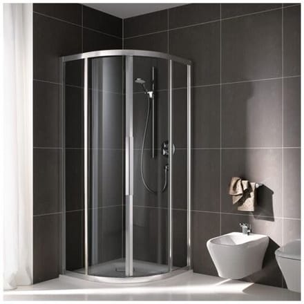 Koralle myDay quadrant shower enclosure VSF 90 x 90, radius 50 cm VB23309020AA1