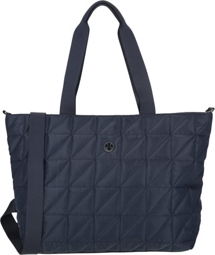 Enrico Benetti Josephine Shopper - Laptoptas 17 inch - Blauw