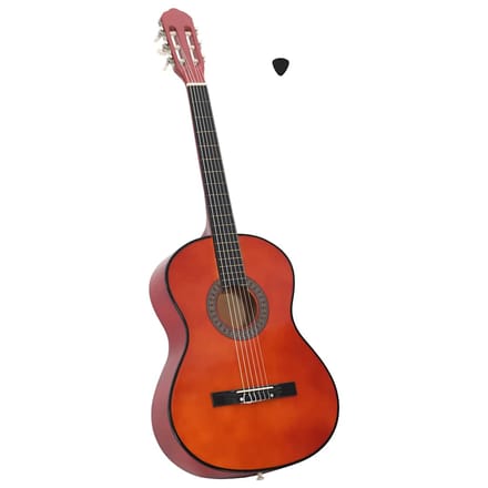 vidaXL - Gitaar - klassiek - beginner - 4/4 - 39" - lindenhout