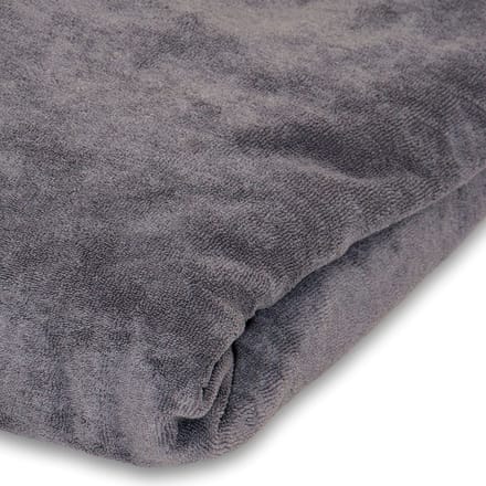 Badstof hoeslaken massagetafel - Grijs | Zonder uitsparing | Stretch