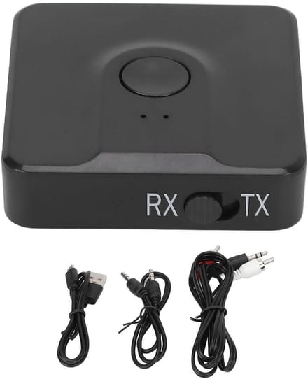 Allecto - Bluetooth-zenderontvanger - 2-in-1 Bluetooth-adapter - AptX
