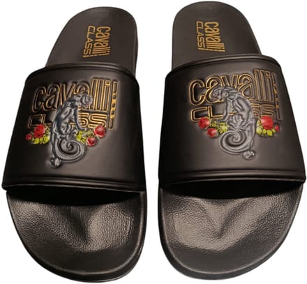 Cavalli class slippers sliders roberto cavali - maat 44/45 - badslippers