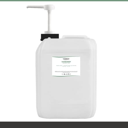 Handzeep - Groene Thee - Transparant - 5 Liter - Cosmeya | Navullen.com Navullen Cosmeya.nl Ltr Jerrycan Met Pomp Navulling
