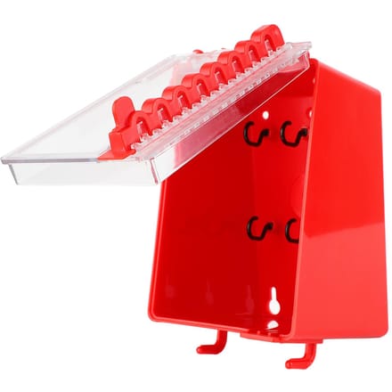 Wandmontage Sleutelkluis 8 Gaten Hangsloten Sleutels Combinatiebox met Transparant Paneel