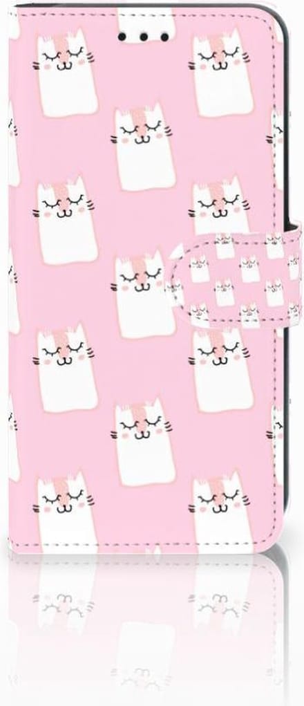 Xiaomi Mi A2 Lite Telefoonhoesje met Pasjes Sleeping Cats