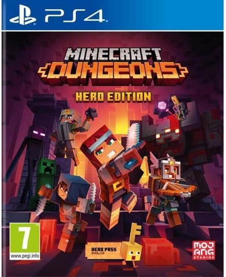 Minecraft Dungeons Hero Edition - Playstation 4 (Ps4)