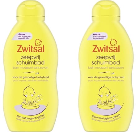 Zwitsal Zeepvrij Schuimbad - 2 x 200 ml