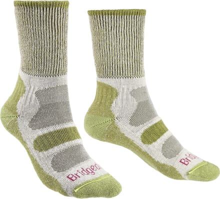 Bridgedale Dames Wandelsokken Coolmax Lightweight Groen