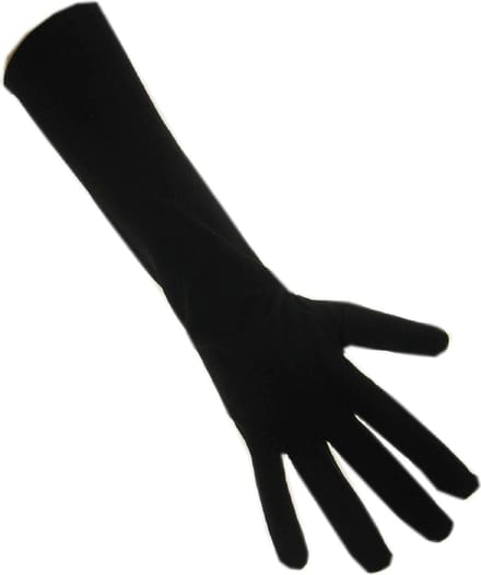 Handschoenen stretch zwart Maat L