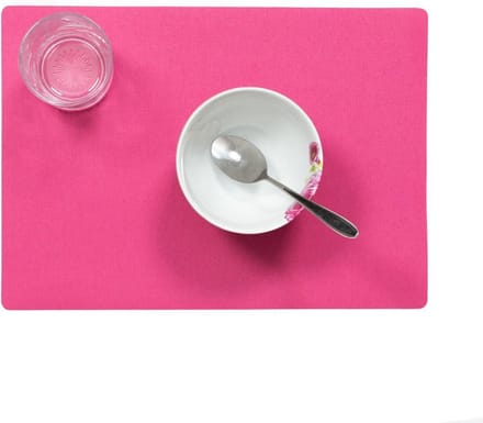 Placemats Uni fuchsia