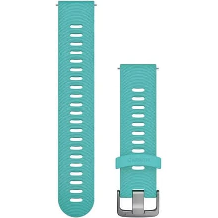 Garmin Quick Release Siliconen Horlogebandje - 20mm Polsbandje - Wearablebandje - Aqua