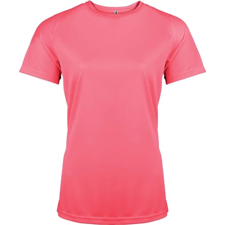 PROACT® Functioneel damessportshirt PA439 - Fluorescent Pink - M