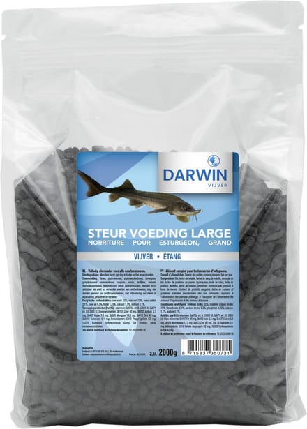 Darwin Steurvoer 6 cm - Vijvervoer - 2.5 l