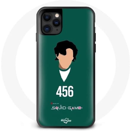 Coque - Maniacase - Iphone 11 Pro Max - Squid Game - Protection - Souple noir