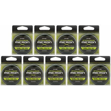 Power micron monofilament lijn x Matrix 100m