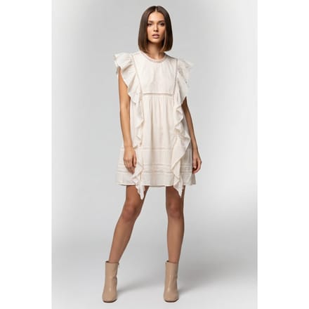 & Other Stories Silas Dress White Größe: 38 | Minikleider Outlet | Damen | Weiß