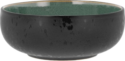 BITZ Poke/ramen kom Dia 18 x 7 cm Zwart/Groen
