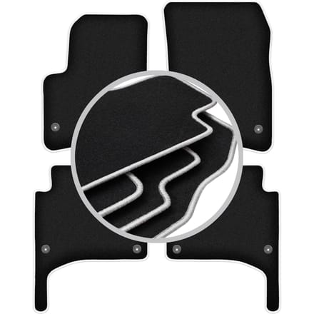 CARLUX-SILVER automatten voor: Porsche Cayenne I SUV (2002-2010)
