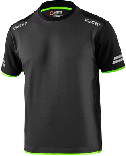 Sparco Tech Tucson T-shirt - Groen - Maat XL