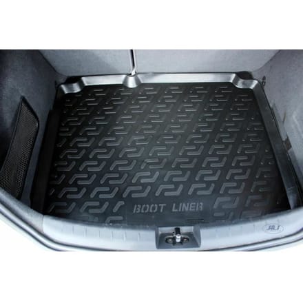 J&J AUTOMOTIVE | Tapis De Coffre Caoutchouc Premium Pour Seat Leon 2005-2012 noir