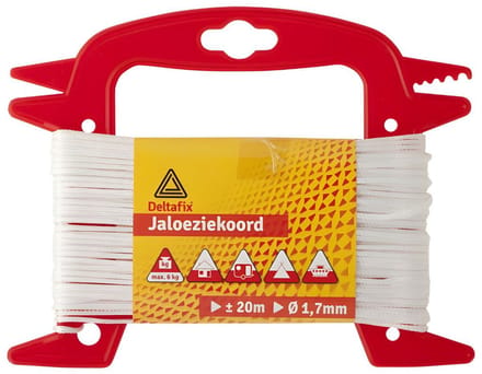 Deltafix - Jalouziekoord wt 3mm p/m