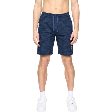 Crosshatch Heren Janscore Elastische Taille Cargo Korte Broek (Marine)