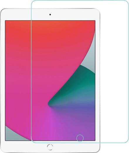 Screenprotector - Geschikt voor Apple iPad 7/8 (2019/2020) - 10.2 inch - 7e/8e Generatie - Extra Sterk - Beschermglas - Gehard Glas - Tempered Glass - Screen Protector