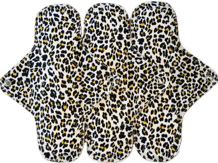 Fancy Sew - Wasbare inlegkruisjes - 3 stuks - in Pantherprint
