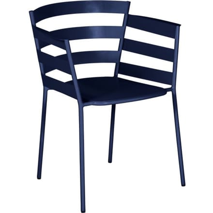 Fermob Rythmic armleunstoel - 92 abyssblauw