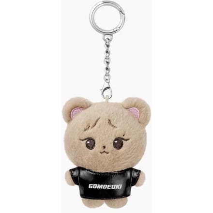 BLACKPINK - [JUMP POPUP] Porte-clés Peluche mini personnage MD officiel Jennie beige