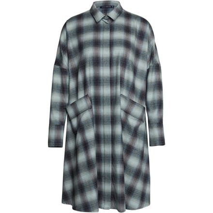 River Woods Ls Wide Dress Large Pkt Multi Größe: 34 | Blusenkleider Outlet | Damen