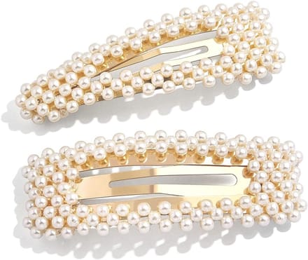 Gouden Parel Haarspeldjes Set voor Dames en Meisjes - Luxe Haaraccessoires