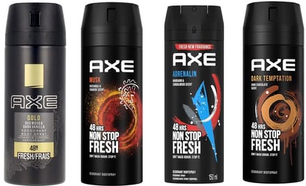 AXE Deo Spray - Mixpakket - 4 Delig