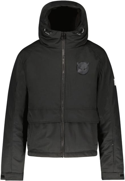SuperRebel - SPACE Ski Twill Jacket Black - Black - Maat 152