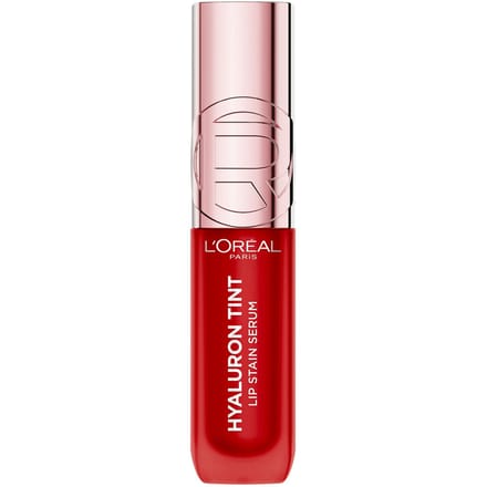 L'Oréal Paris Hyaluron Tint Lipstain - Langdurig hydraterend serum - 12 uur gewichtloze kleur - 420 Le Rouge Paris