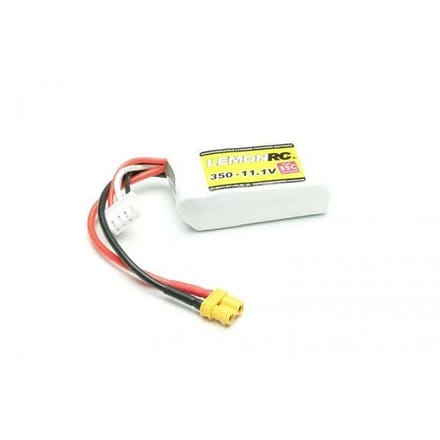 LemonRC LiPo accupack 11.1 V 350 mAh Aantal cellen: 3 35 C Softcase XT30