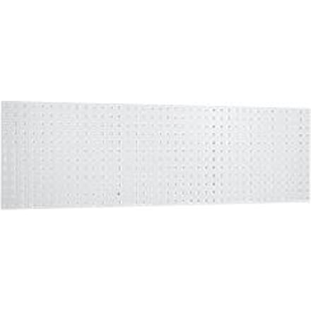 Geperforeerd paneel, voor montage, 1486 x 457 mm, lichtgrijs RAL 7035