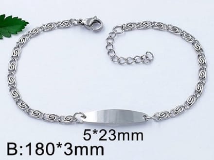 Armband 7897 -graveren met naam-(Lees beschrijving aub)