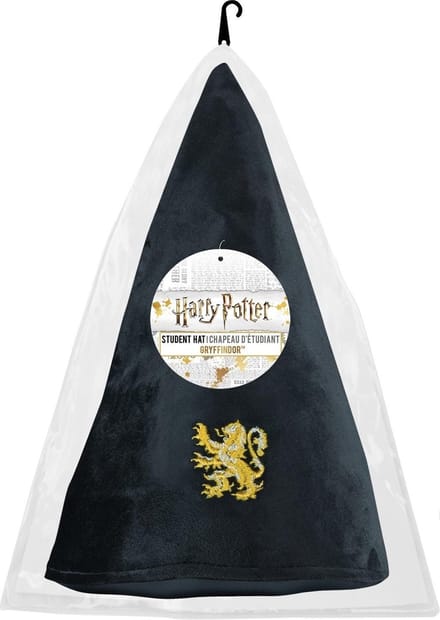 Cinereplicas Harry Potter Kostuum Hoed Student Hat Gryffindor 32 cm Zwart
